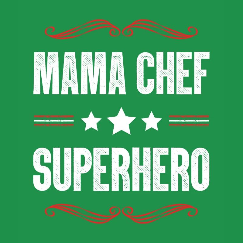 Mama Chef Superheld Mutter