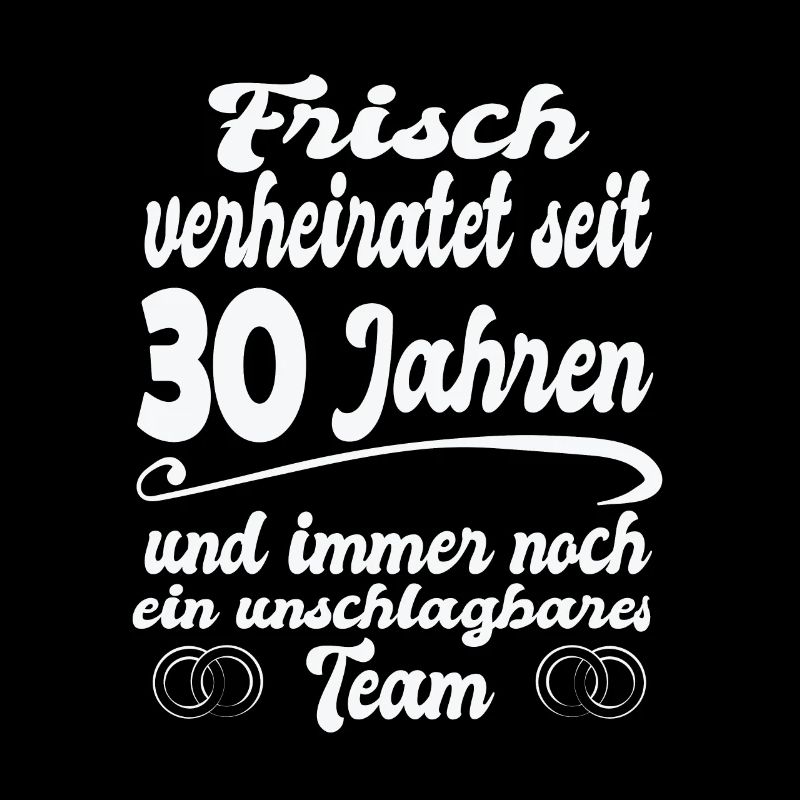 30 Jahre Ehe Ehepaar Perlen-Hochzeit Geschenk