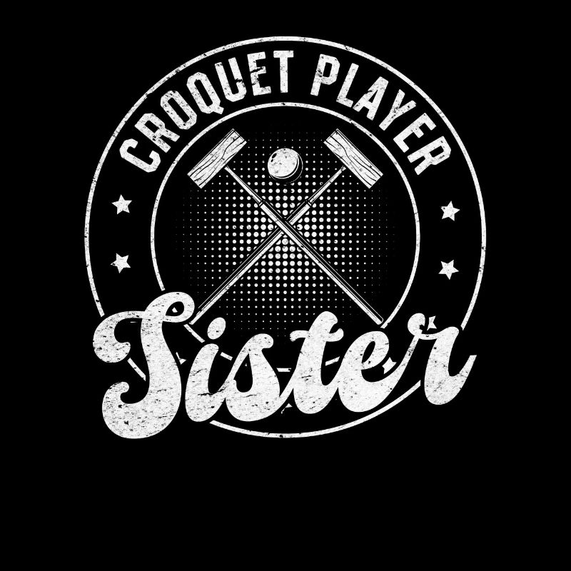 Croquet Player Sister
