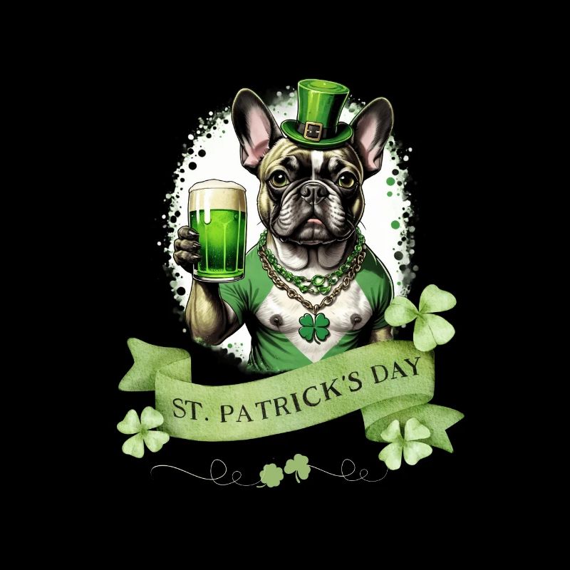 Bouledogue français de la Saint-Patrick I St. Paddy’s