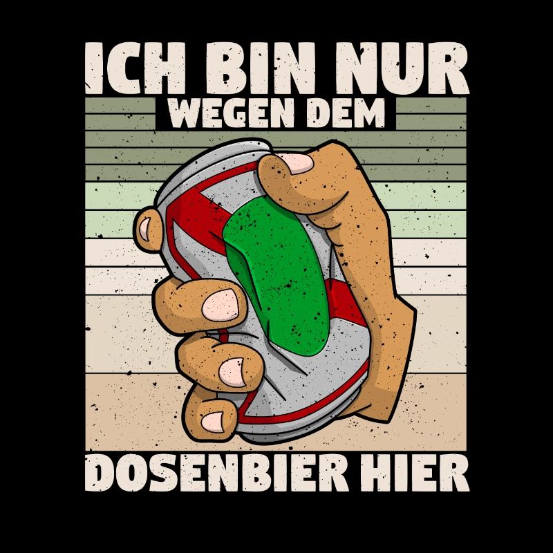 Bier Alkohol Suafen Dosenbier Biertrinker Geschenk