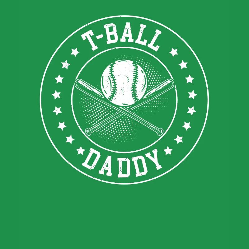 T-Ball Daddy Teeball Player Teeball Dad