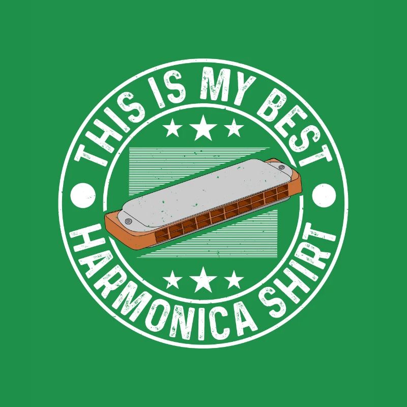 C’est ma meilleure chemise d’harmonica Harmonica bouche ou