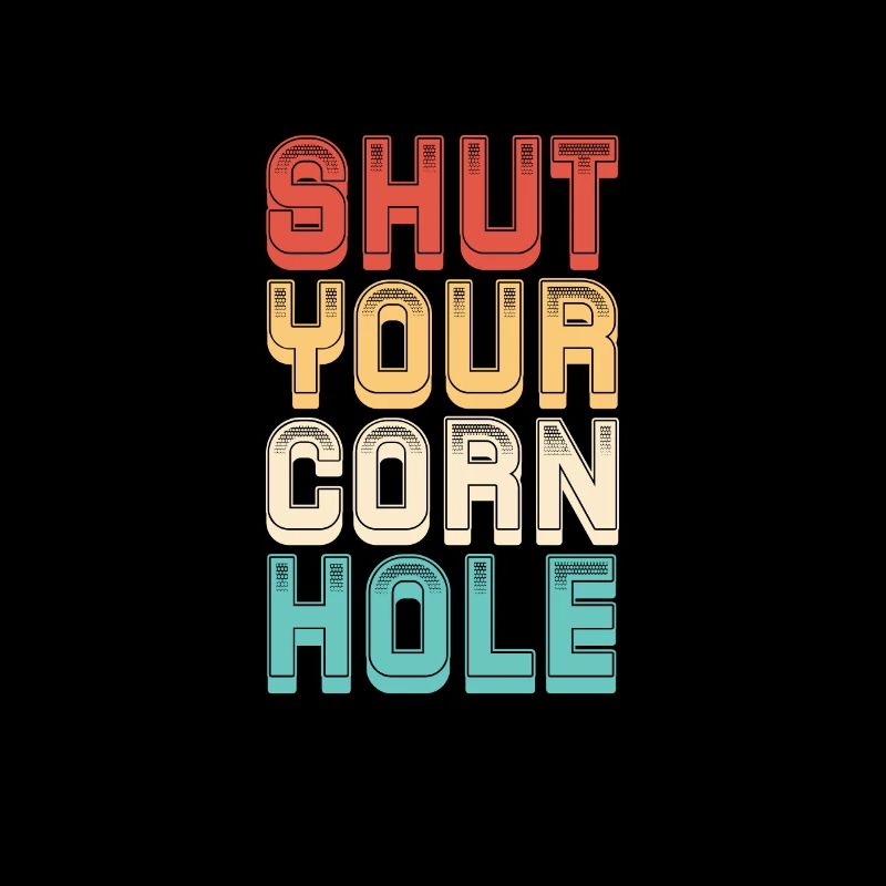 Cornhole pouf trou aveugle cadeau