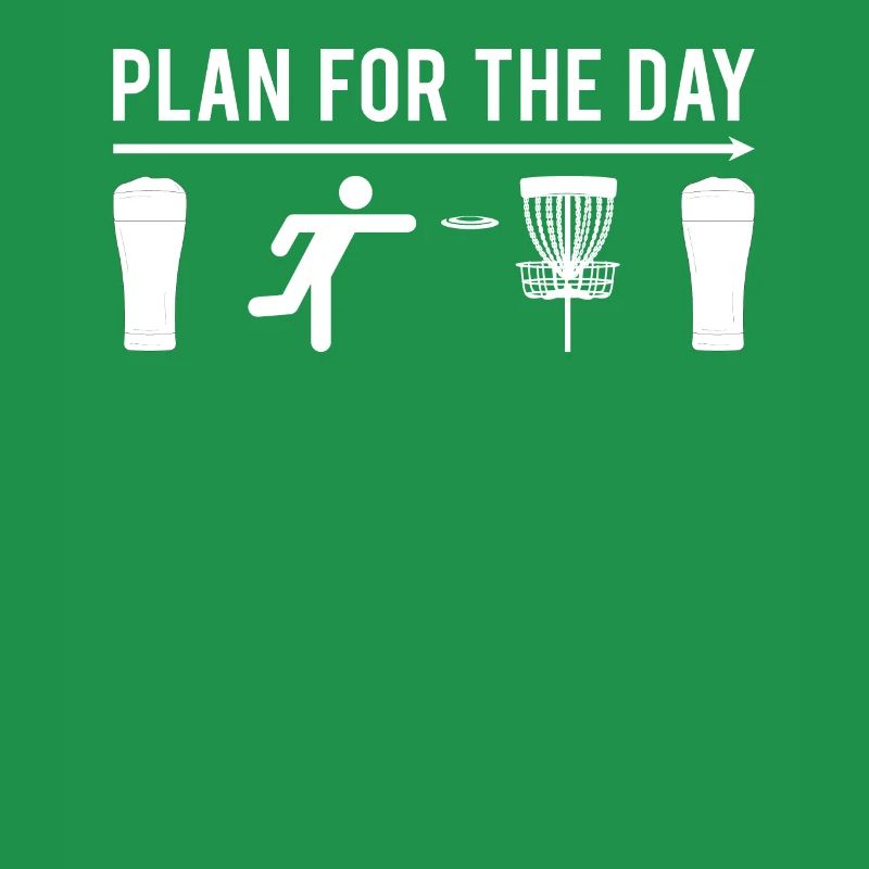 Disc Golf Player Plan for the day