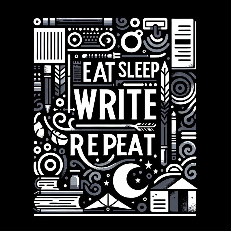 Manger Dormir Écrire Répéter 6