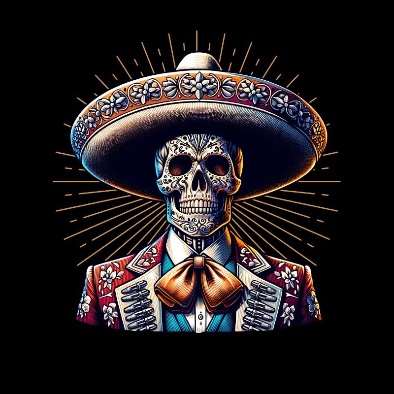 Dia De Los Muertos Farbenfrohes