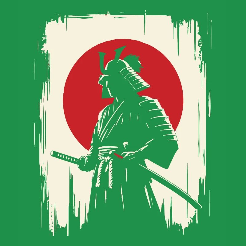 Samurai Ronin Schwertkampf Krieger Geschenk