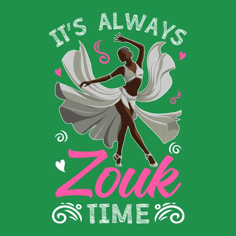 Drôle de danseur de zouk disant