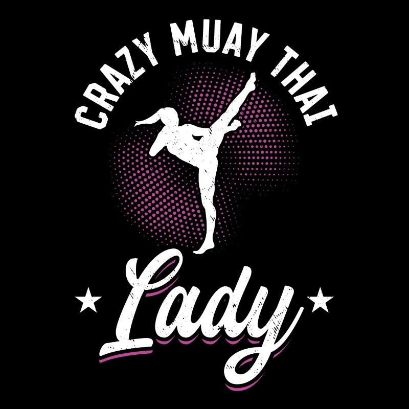 Crazy Muay Thai Lady