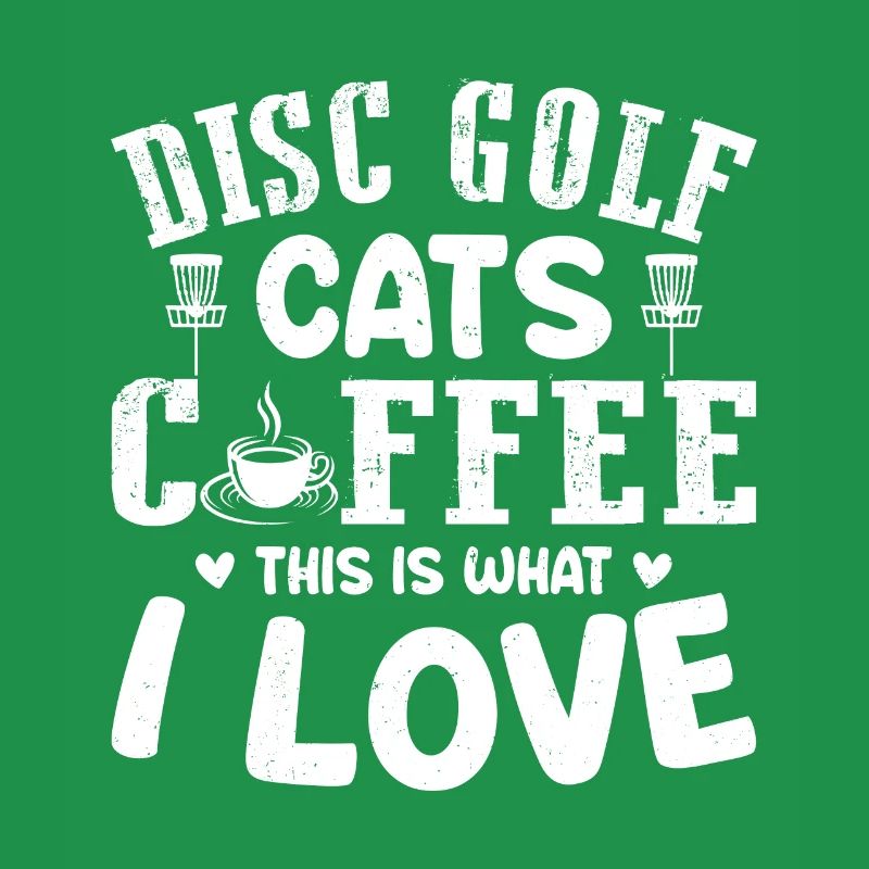 Disc Golf Cats Café C’est ce que j’aime - Disc G