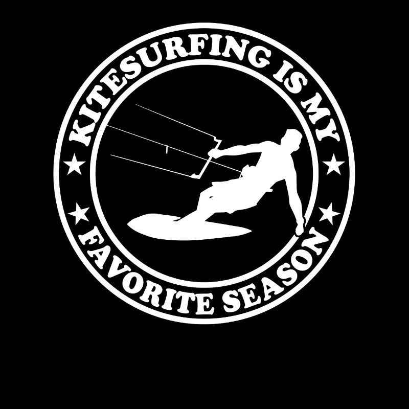 Le kitesurf est ma saison préférée - Kitesurfer
