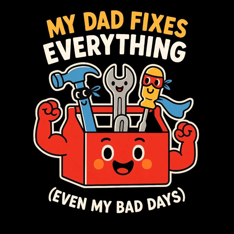 Father's Day Gift My Dad Fixes Everything Tool