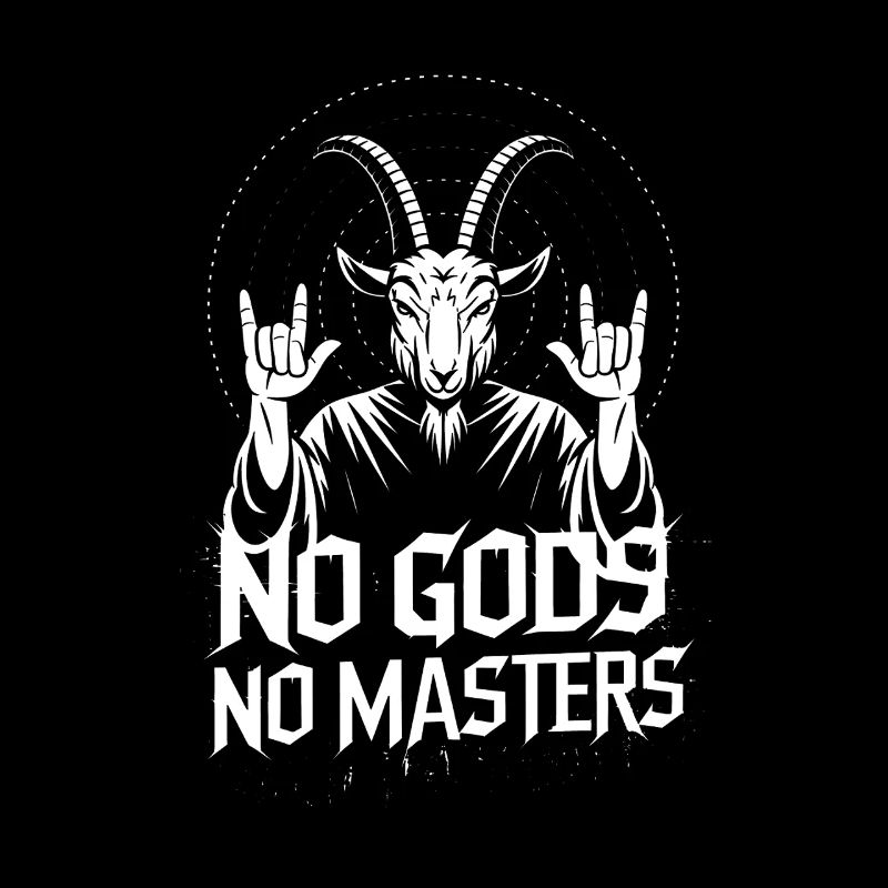 Pas de dieux ! Pas de Masters ! Athée, Sataniste, Religion