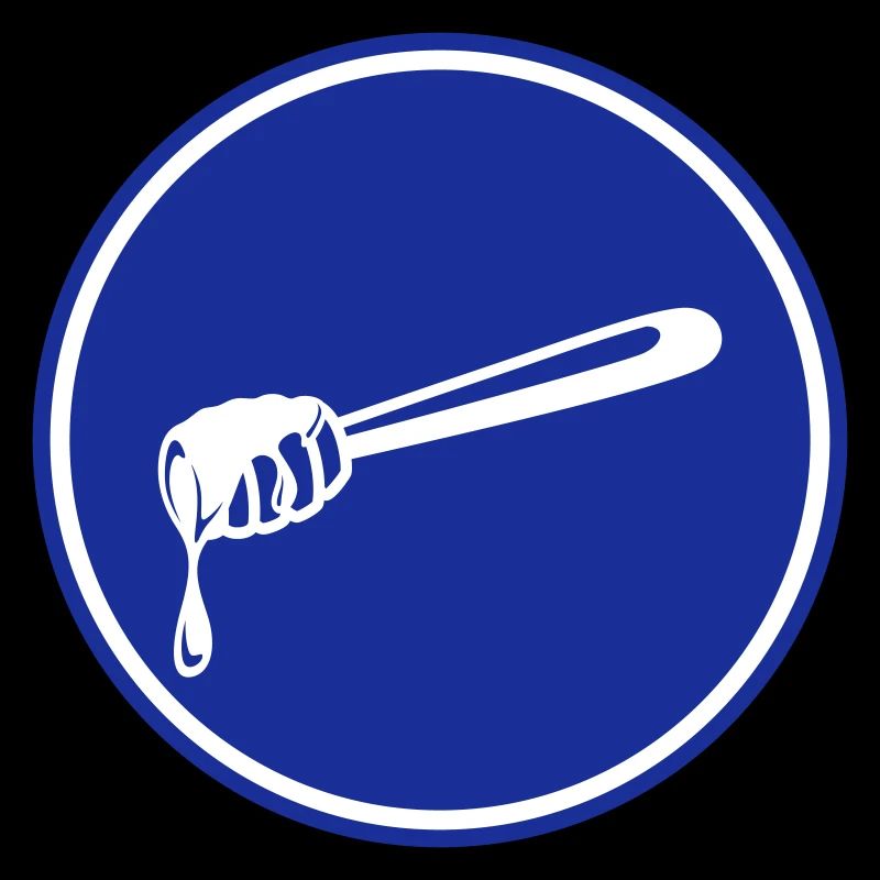Stick chisel symbol beekeeper