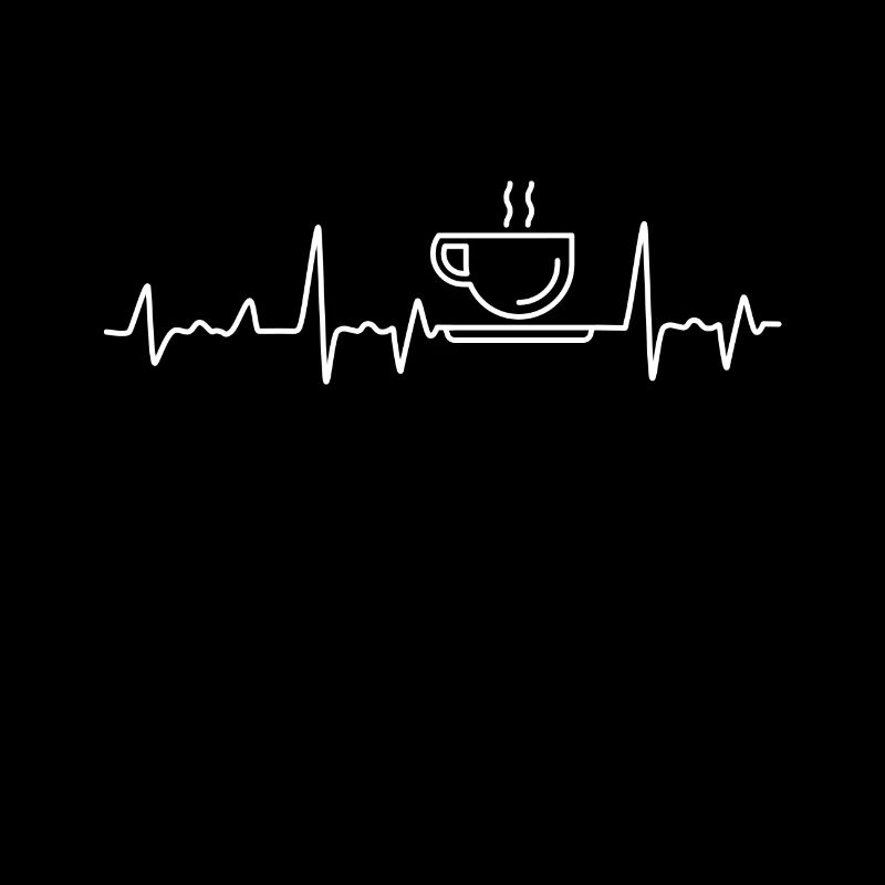 Kaffee Heartbeat · Kaffee · Kaffeetasse · Geschenk