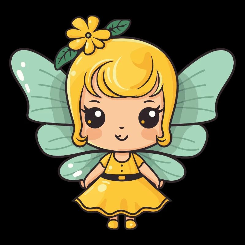 Fée Bande Dessinée Mignonne