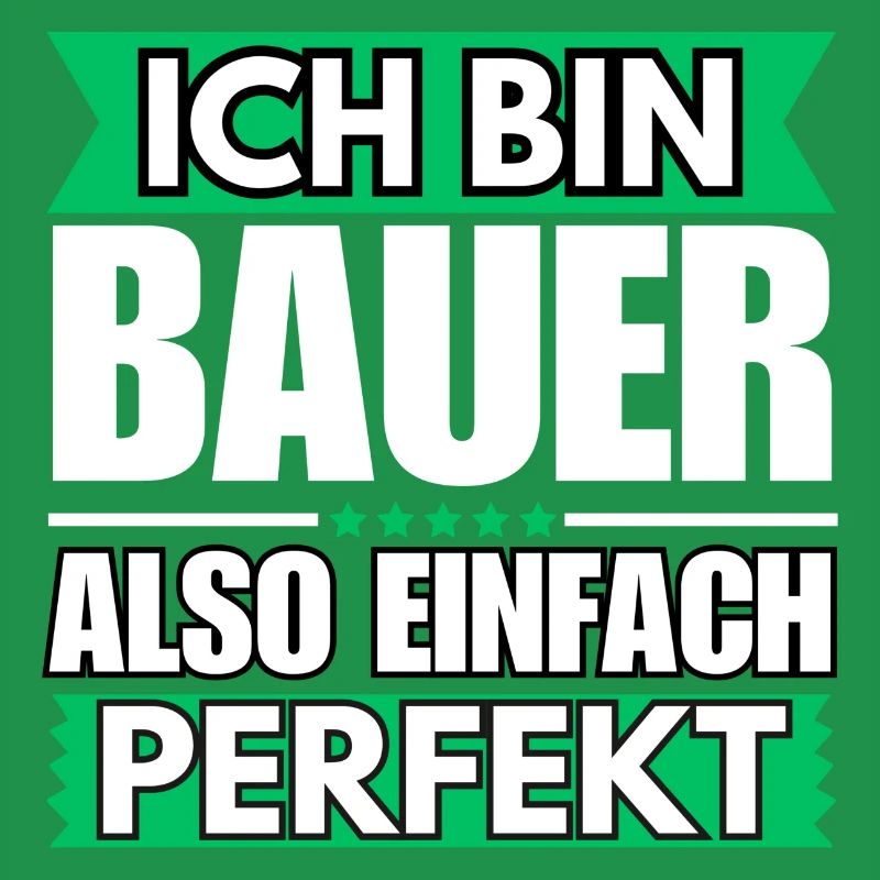 Einfach ein Perfekter Bauer