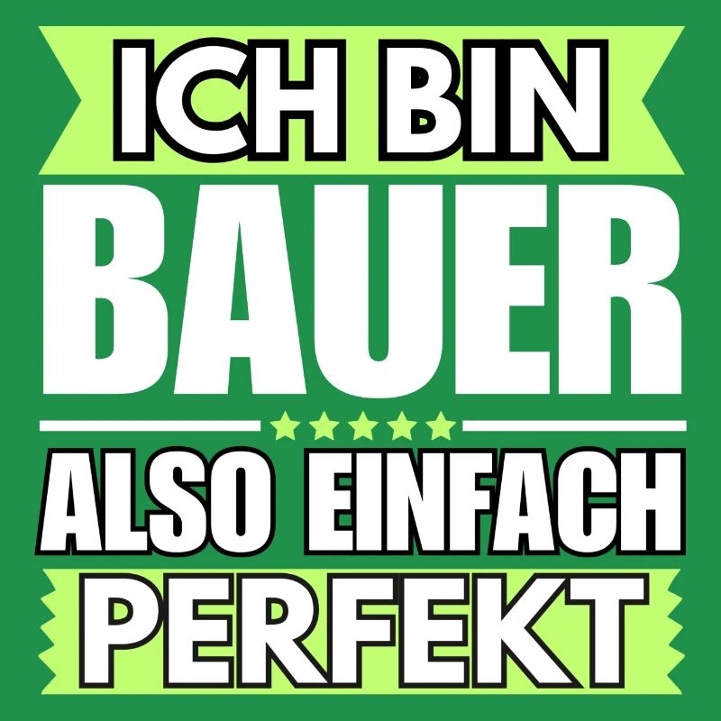 Einfach ein Perfekter Bauer