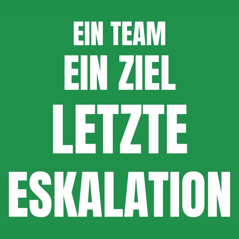 One team, one goal, final escalation