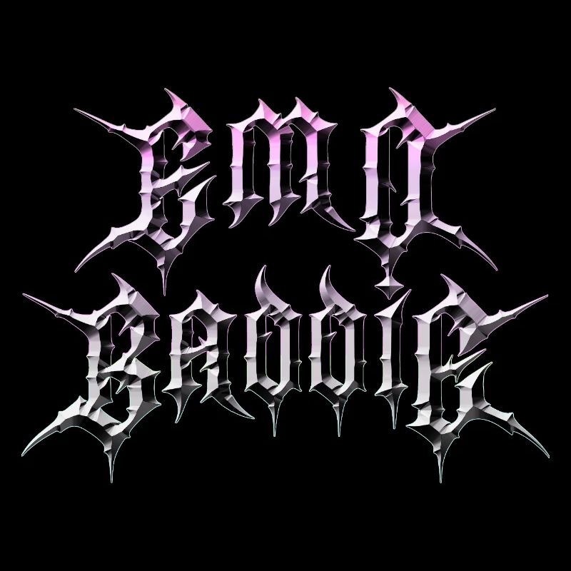Emo Baddie! Emo Aesthetic Goth