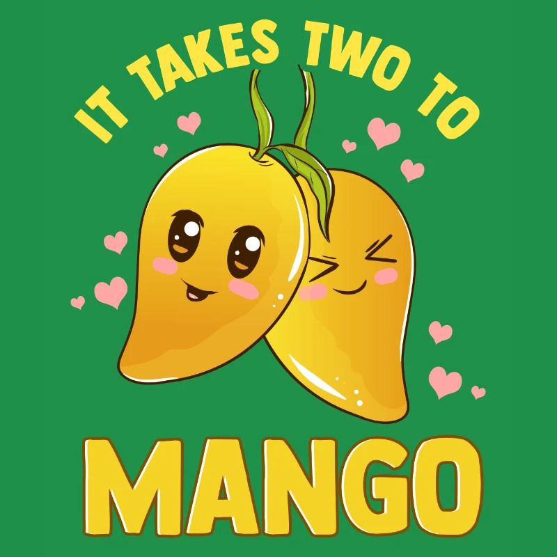 Mango Funny Fruit Tango Pun braucht zwei