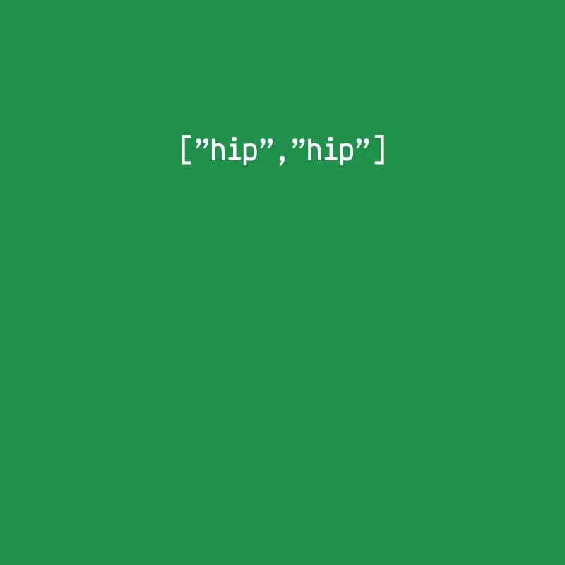 Hip Hip Array Programmierer Coding