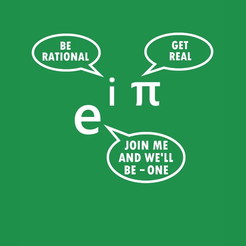 Mathématicien cadeau professeur de mathématiques Nerd Euler Pi