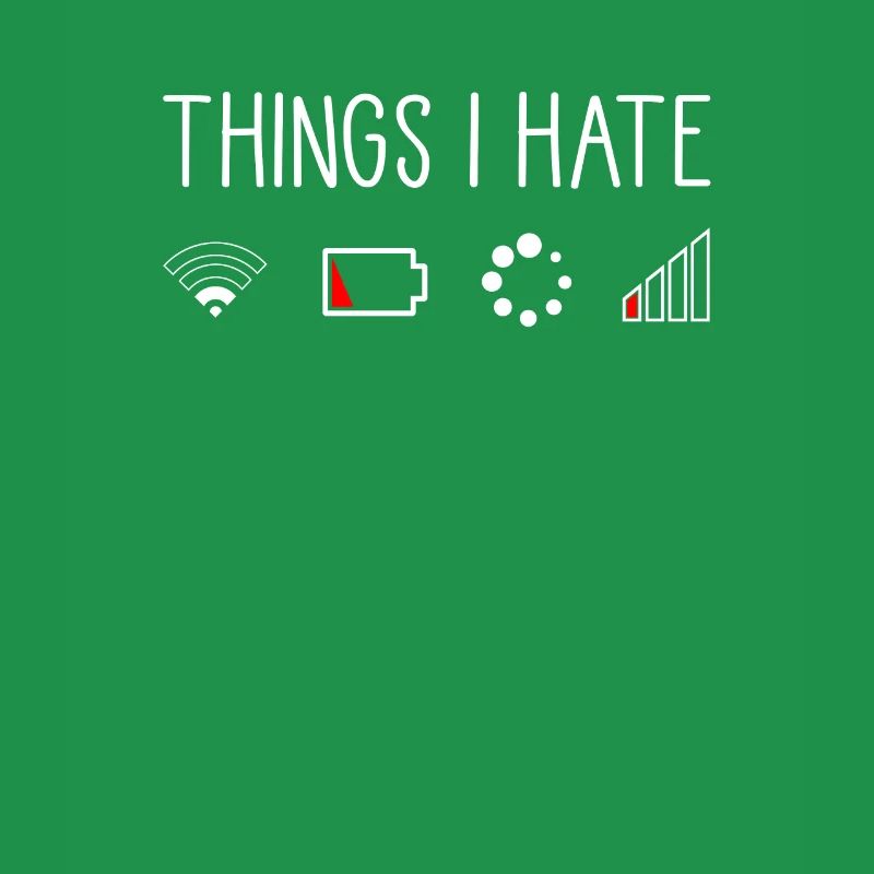 Things I Hate poor connection of empty battery