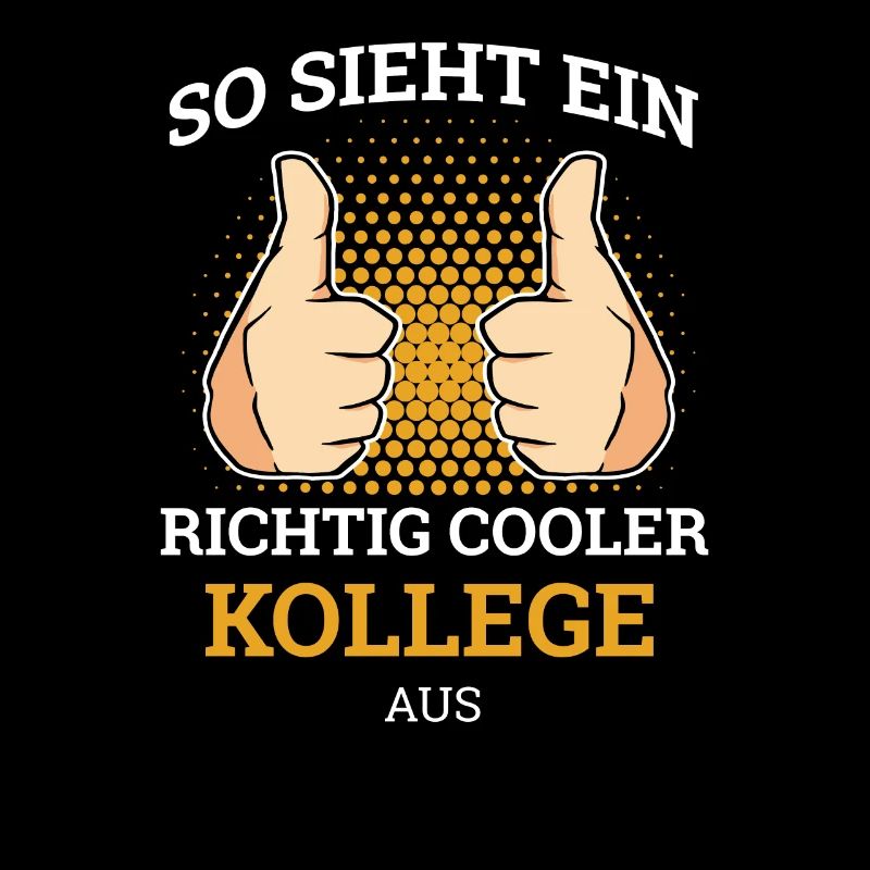Arbeit So sieht ein richtig cooler Kollege aus