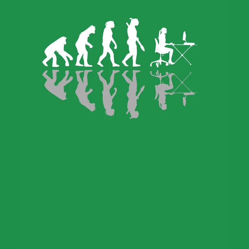 Evolution Woman Home Office Work Office Gift