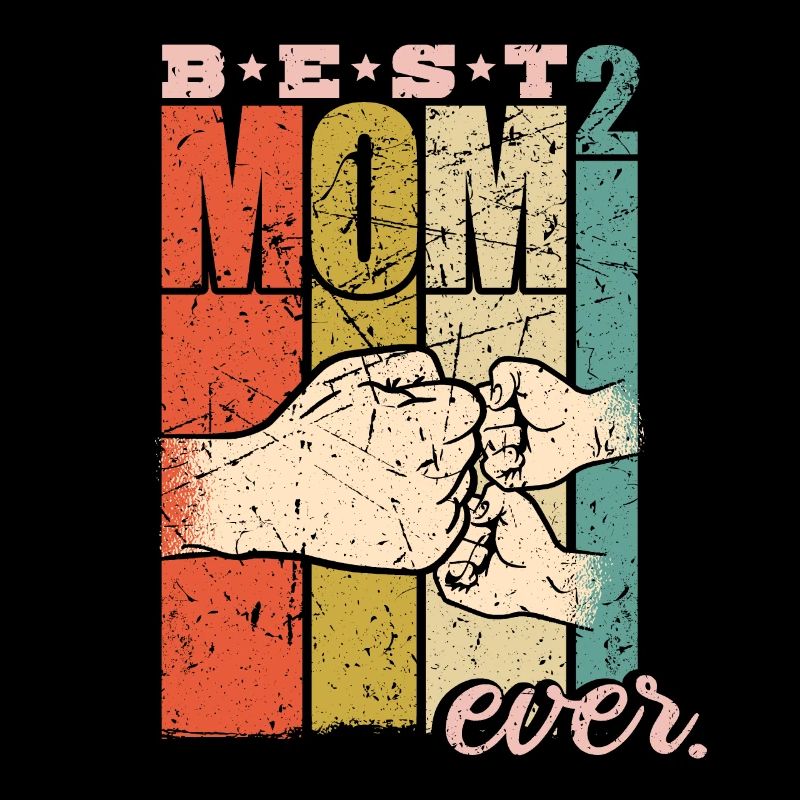 Best Mom Ever Zwillingsmama Mama Zwillinge Mutter