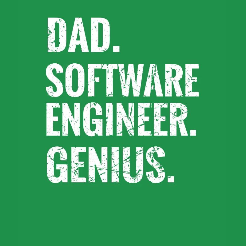 Softwareingenieur Papa Geschenk Software Engineer
