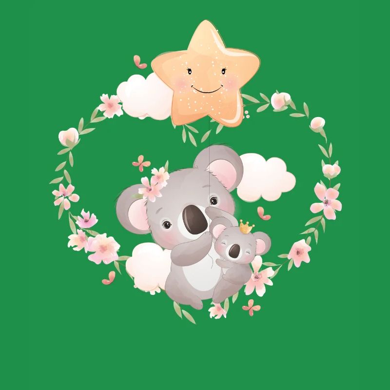 Doux koala bébé avec Koalamama