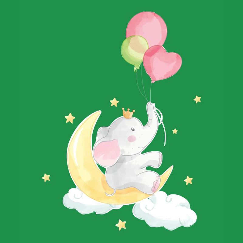 Doux éléphant bébé