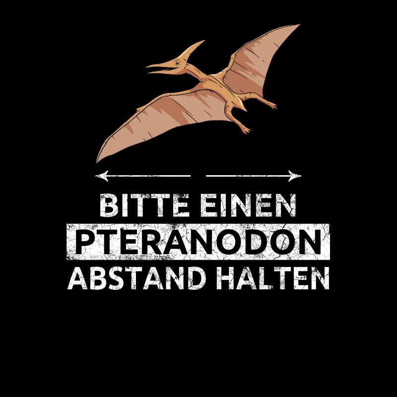 Bitte Einen Pteranodon Abstand Halten Flugsaurier