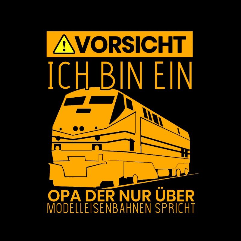 Opa der nur über Modelleisenbahn spricht