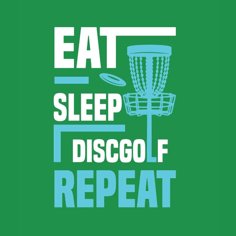 Eat Sleep Discgolf Repeat Discgolfen
