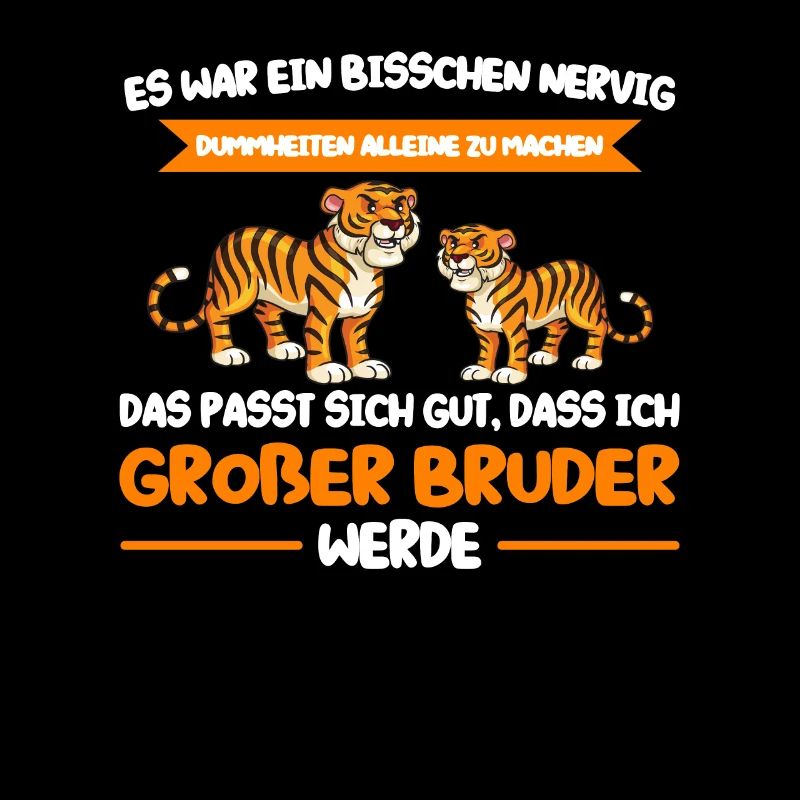 Großer Bruder Brüder Tiger Geschenk