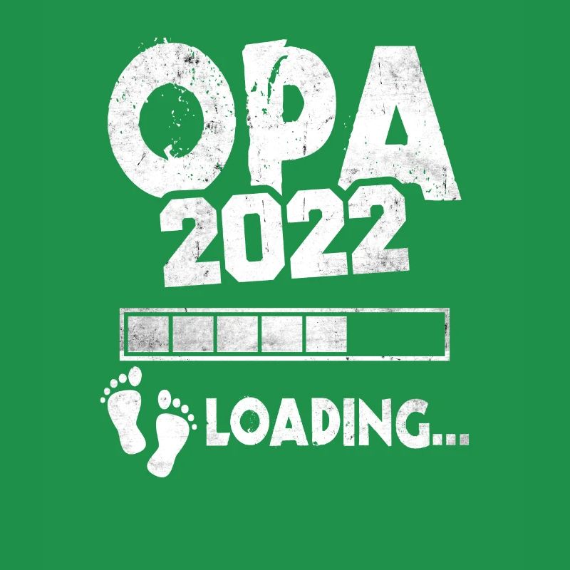 Werdender Opa 2022 Loading Nachwuchs Großvater