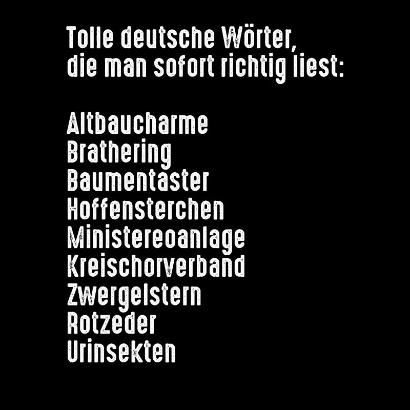 Deutsch Deutschlehrer Sprache Geburtstag Geschenk