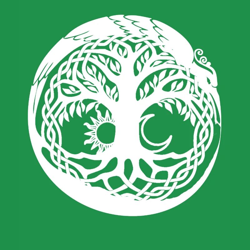 Celtic Ireland Viking Celtic Knot Pattern Tree