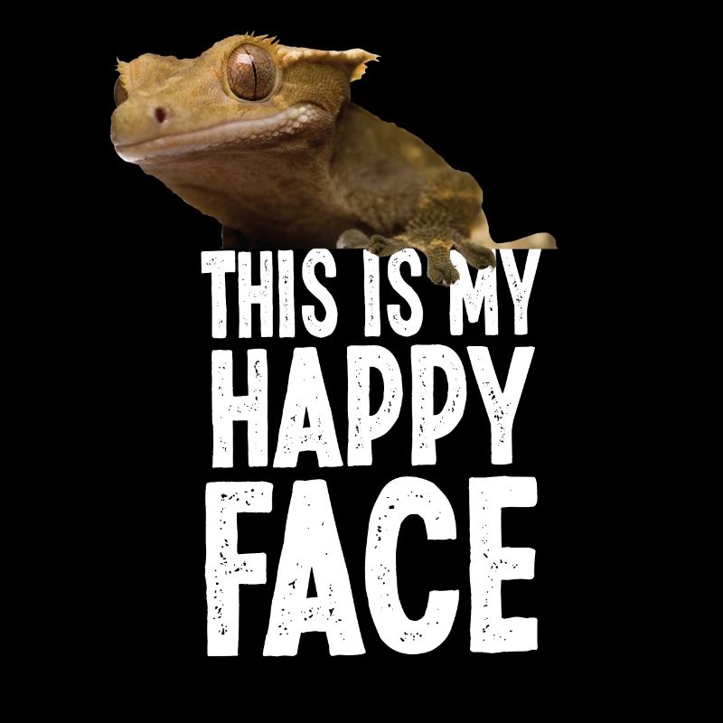 Crested Gecko This Is My Happy