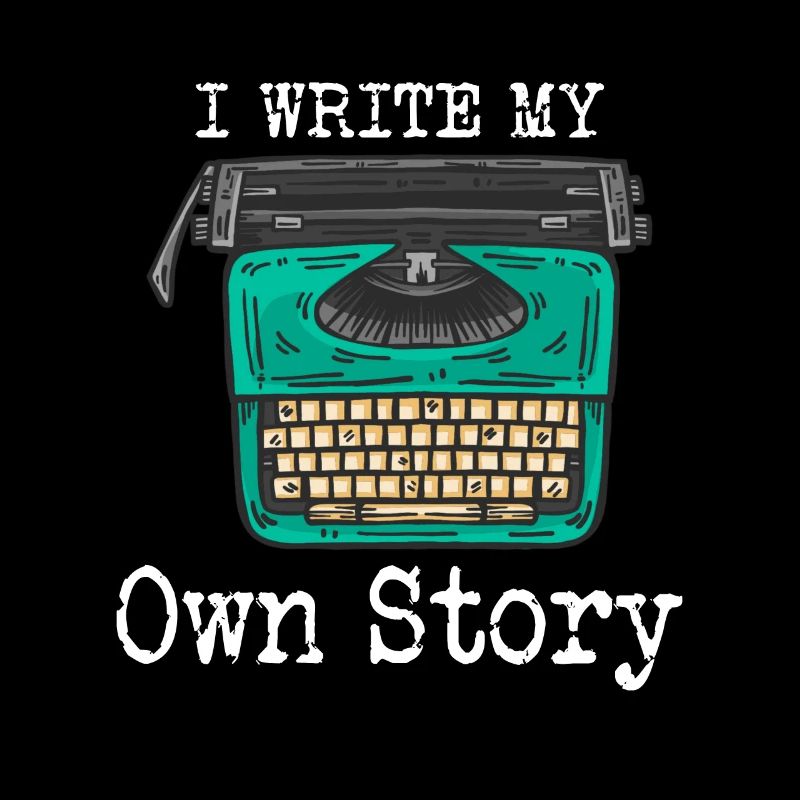 Typewriter Writing Writer I Write My Own Story