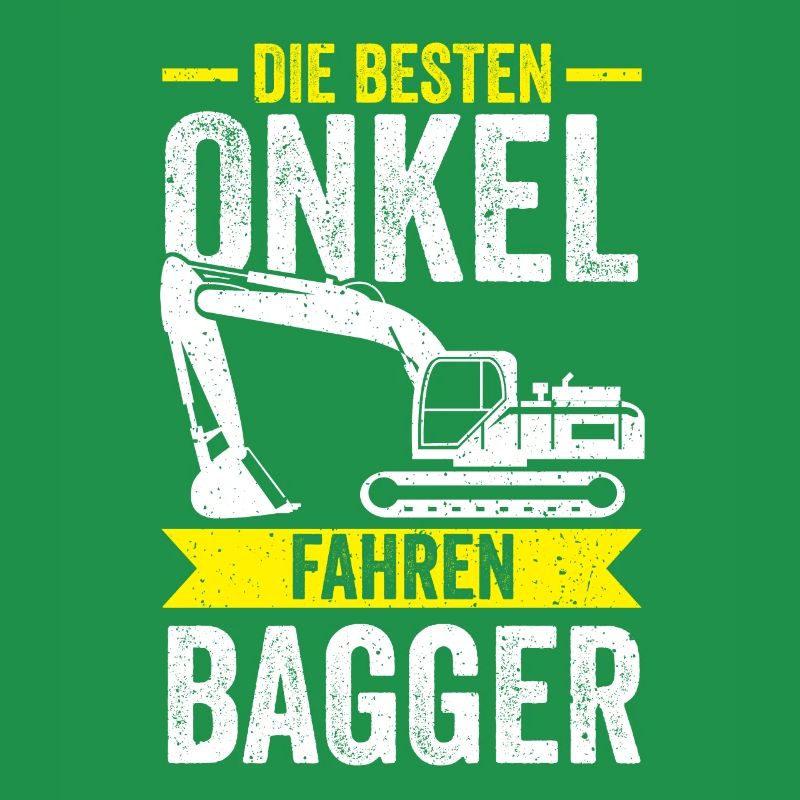 Baggerfahrer Onkel Baggern Bagger