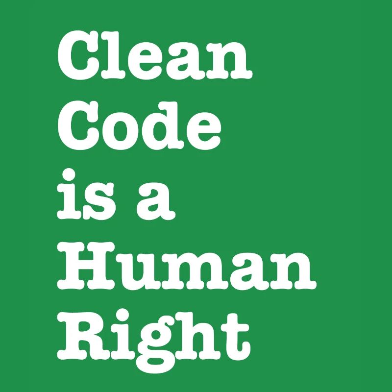 Clean Code est un droit de l’homme - Funny Gift Programer