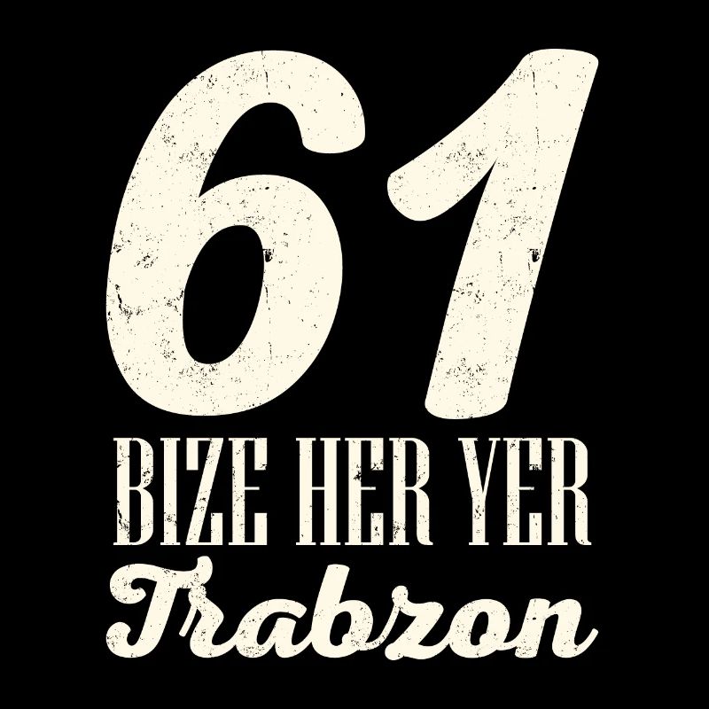 Bize her yer trabzon 61 Crescent avec étoile