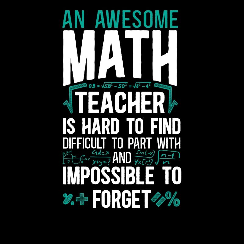 Math Teacher Nerd Student An