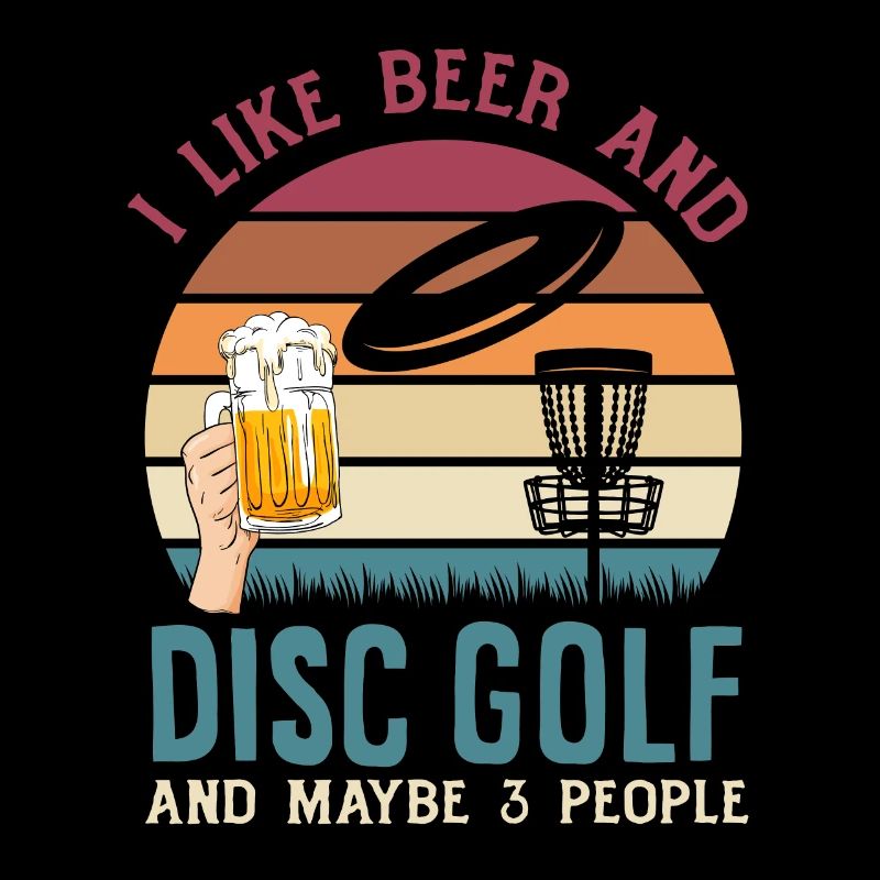 Bier Und Discgolf Lustiges Discgolfer Geschenk