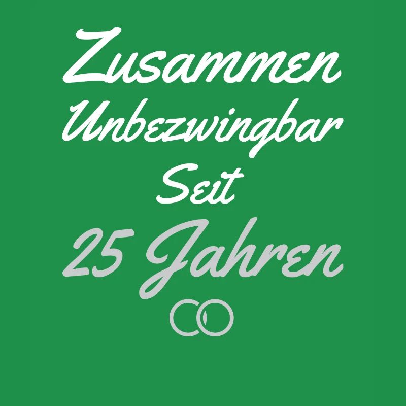 25 Jahre Ehe Ehepaar 25. Hochzeitstag Geschenk